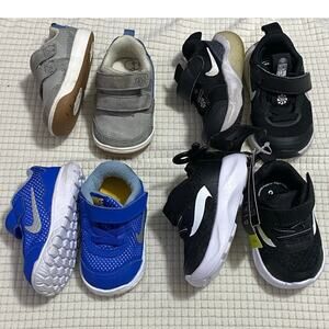 infants athletics 2 Nike 3C BLUE & Black SNEAKER 1 3C shoe and 1 size 2